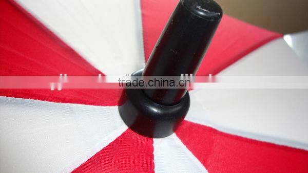 Single Canopy Fiberglass Golf Umbrella Windproof