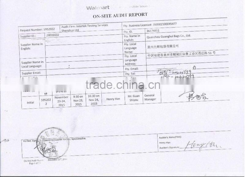 Fashion Nylon hydration backpack hiking bag with high quality