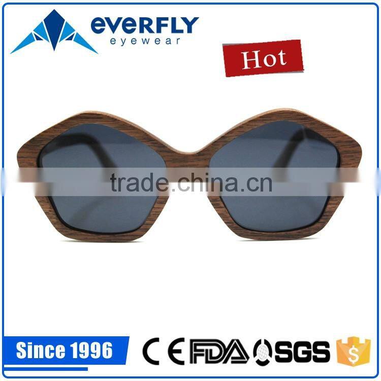 Top quality hot selling product for 2016 wooden polarized sunglasses
