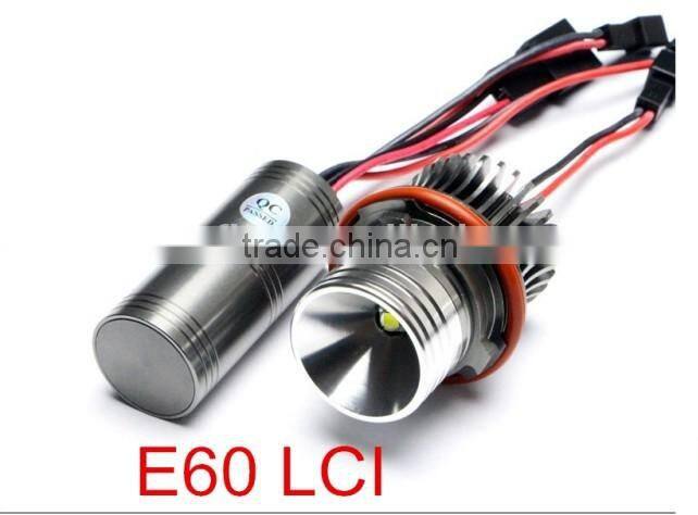 LED Angel Eyes For BMW E60 E61 LCI Halogen LED marker angel eye kits 10W for BMW E60 lci E63 E64 E65 E66 X5 E53