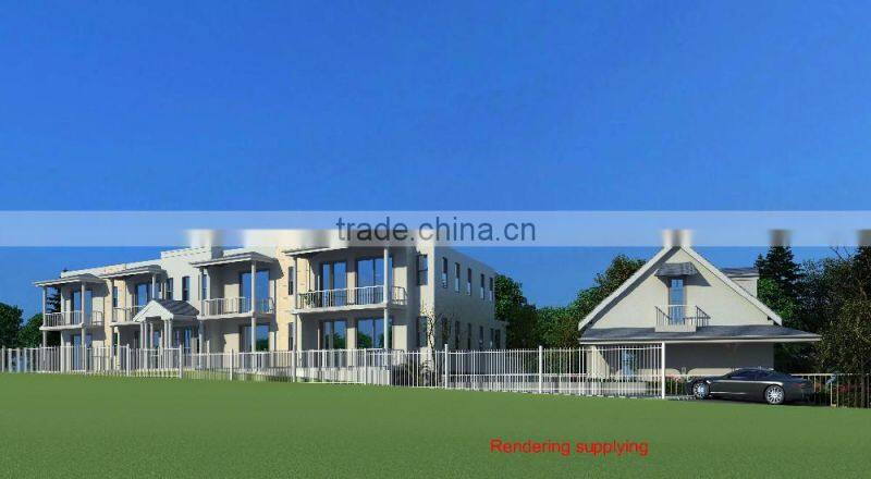 Architectural 3D renderings for real estate developer