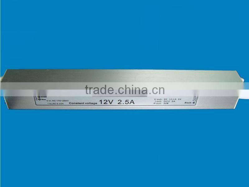 CV-12030C high quality ac dc ip67 waterproof electronic led driver 30w 12v 12 volt 30 watt