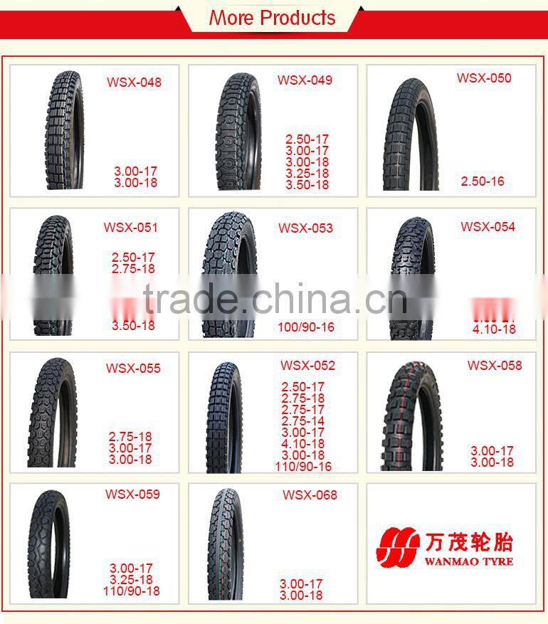 Motorcycle tyre off road motocross tyre 250-17 tyre manufacturers list
