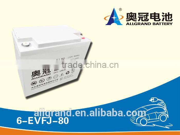 Electric golf carts 12V100Ah / electric car battery/electric vehicle battery