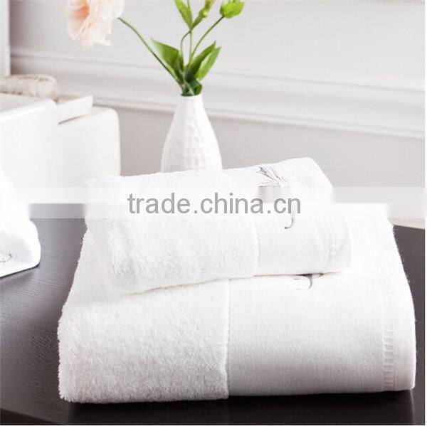 High Quality Star Hotel Used Luxury Cotton 16S Jacquard Bath Towel
