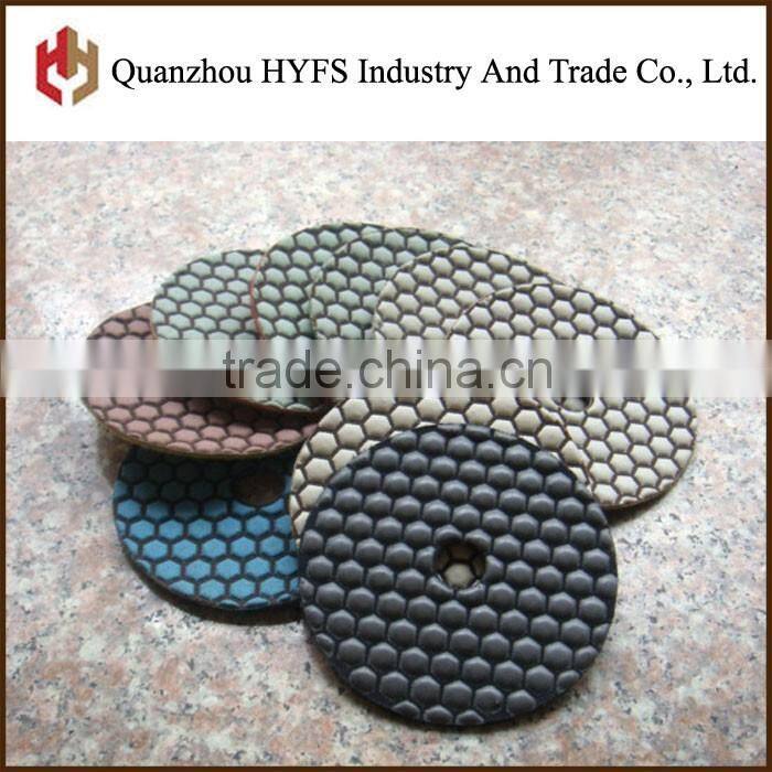 Dry Polishing Pads for Angle Grinder Type Japan Porcelain Ceramic Tile Polishing Pads