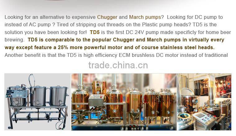 24V DC brushless centrifugal beer pump for Party pumps system
