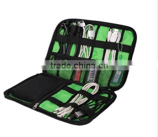 Portable Universal Electronics Accessories Travel Carrying Cable Organizer Bag Case