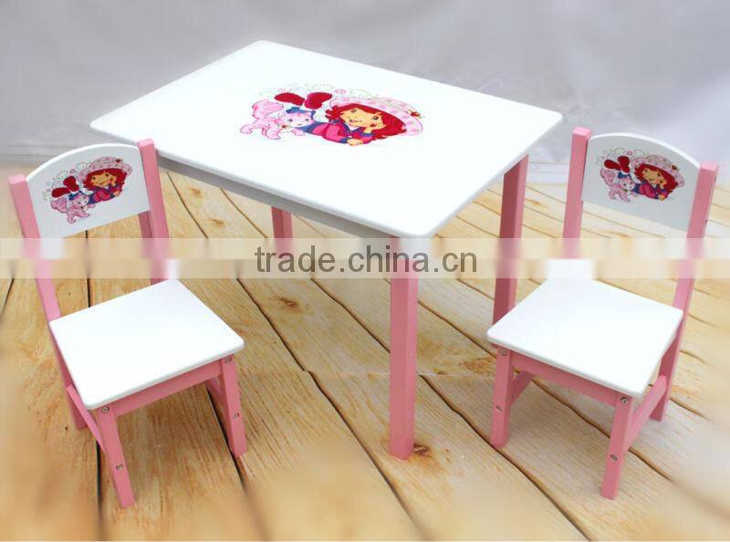 Wooden kids furniture sets