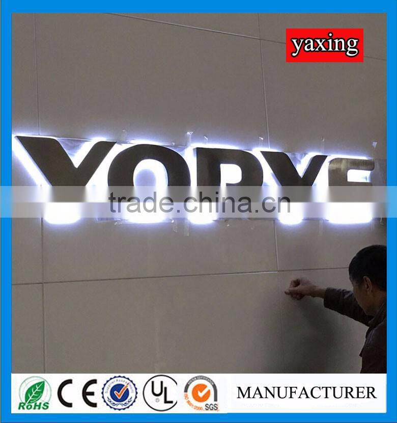 Waterproof advertising office lobby signs