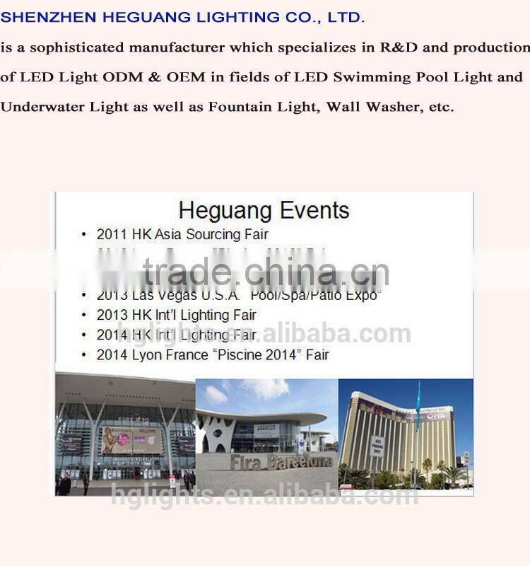 2015 Hot Selling Factory LED Underwater Light 12V IP68 Outdoor