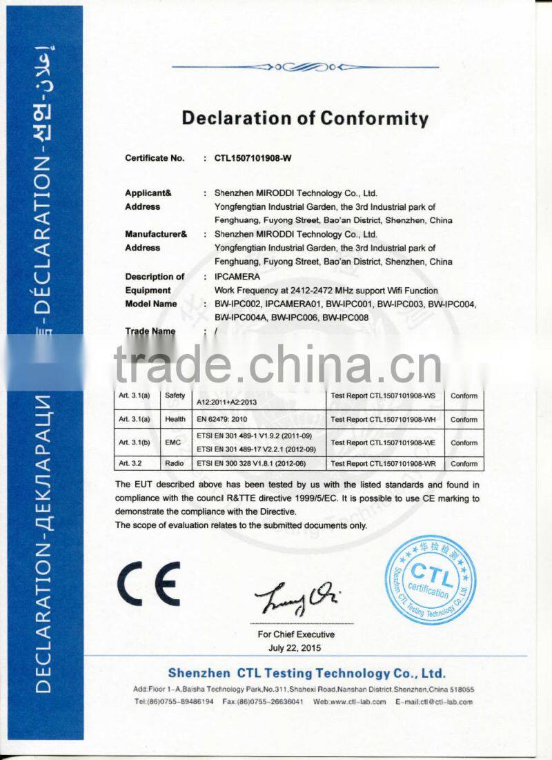 Wireless 433Mhz Wifi Door/Window Magnet Sensor For Home Security System