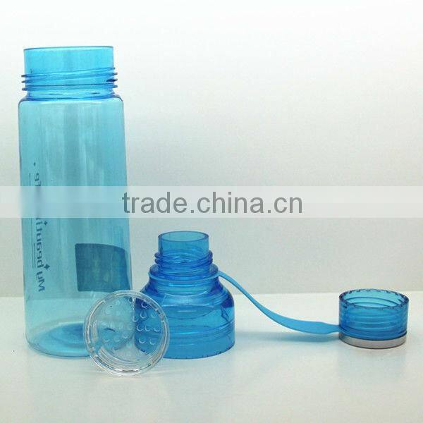 Protable Customer Print Plastic Fashion Water Bottles