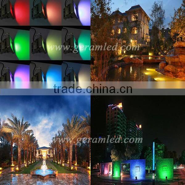 Cheapest High Quality CE ROHS 10W 20W 30W 50W Color Changing Outdoor LED Flood Light