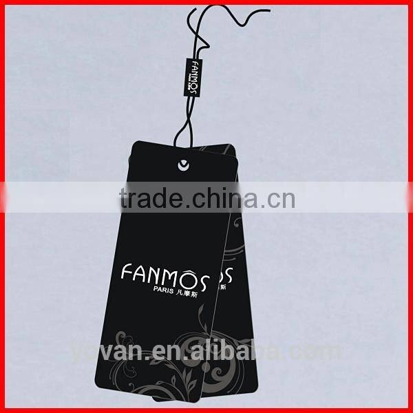 Cheap Manufacturers Garment Paper price Hangtags Print Custom Wholesale