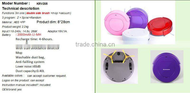 Mini vacuum cleaner robot Robotic Auto Robot Vacuum Cleaner automatic floor cleaning robot