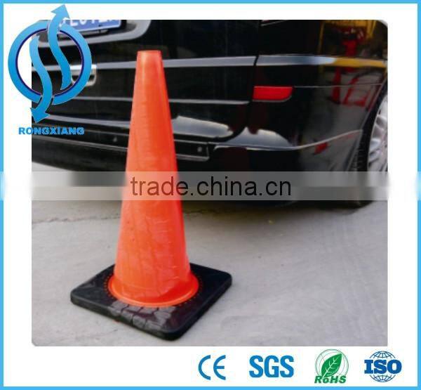 90cm high New Zealand orange pvc traffic cone