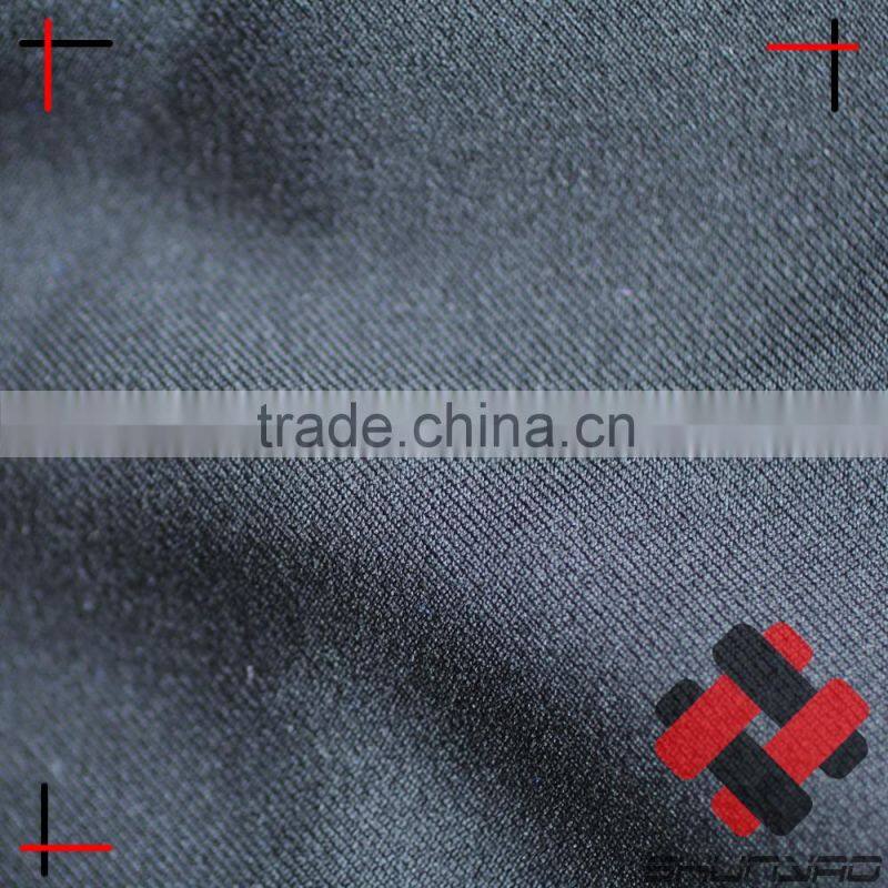 4 way mechanical stretch polyester twill fabric