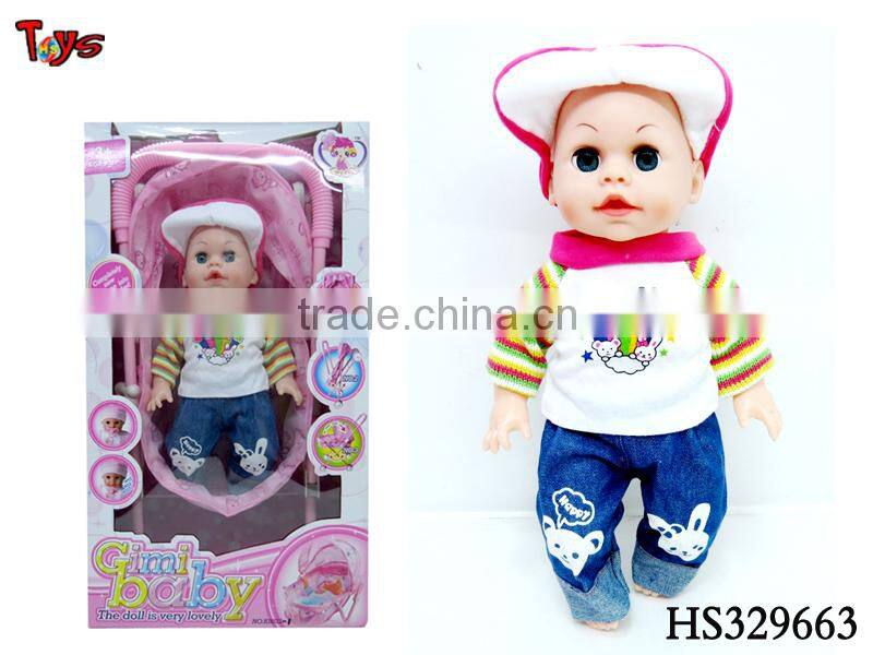 fantastic customized small plastic doll