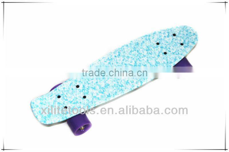 22 /27 inch plastic skateboard water transfer deck