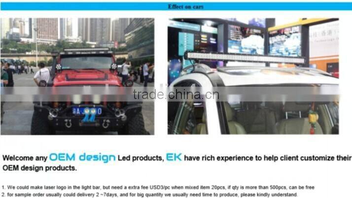 EK 2014 lifetime warranty 17.5 Inch 80 Watt Single Row Cree Led Light Bar For Flood Beam