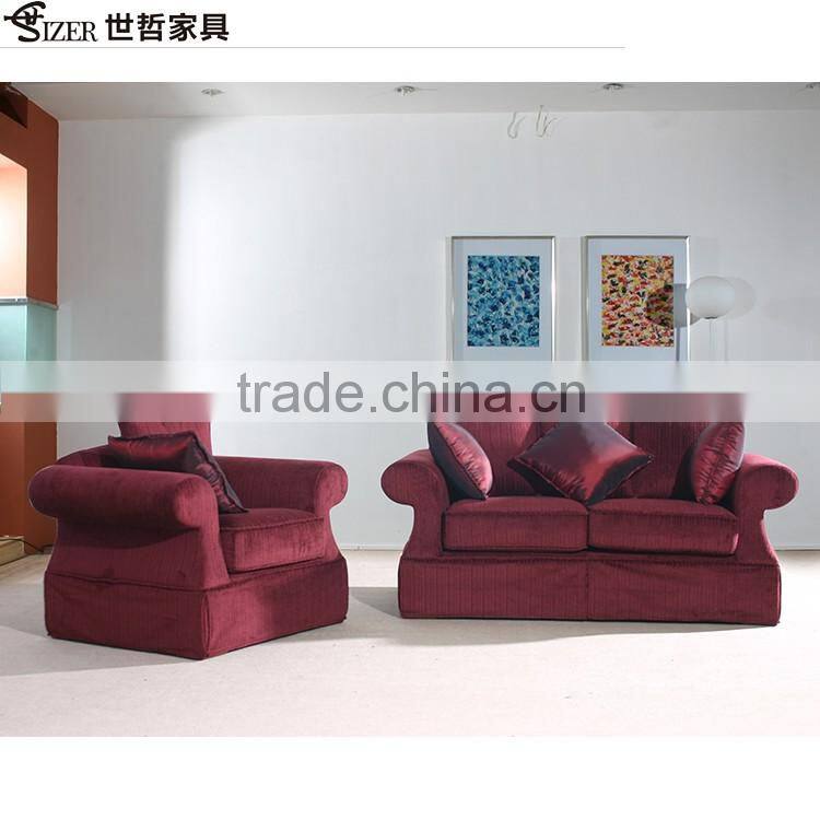 hot sale red durable recliner sofa