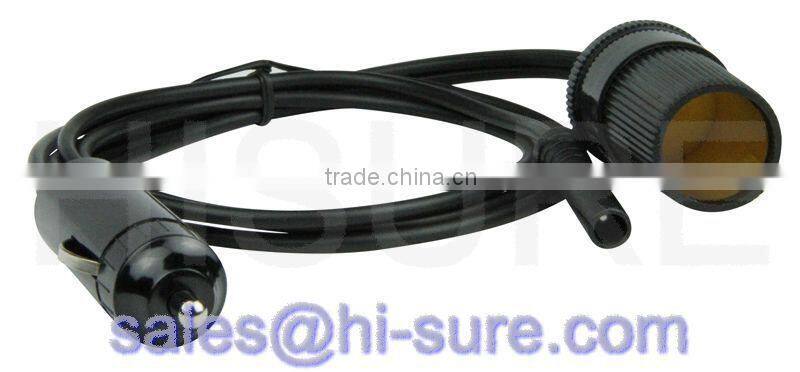 electric cigarette lighter to dc power adapter