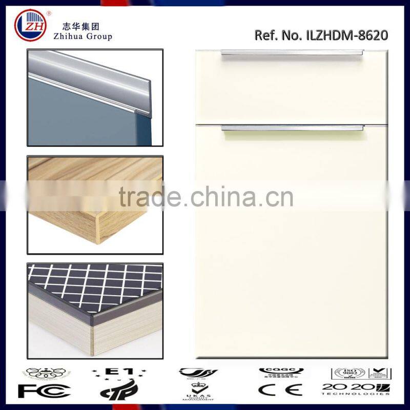 ZH Factory 2015 pvc kitchen cabinet door