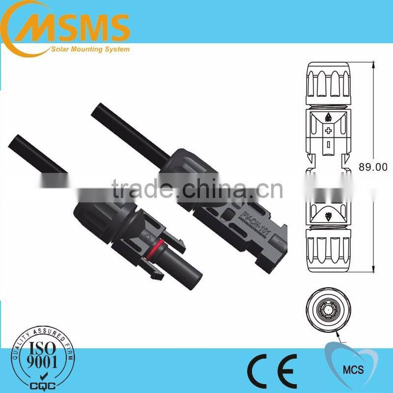 Easy installation aluminum solar panel mounting structure