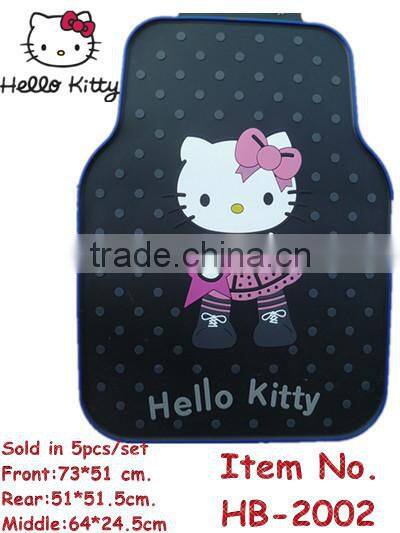 Hot sale cute KT car mat