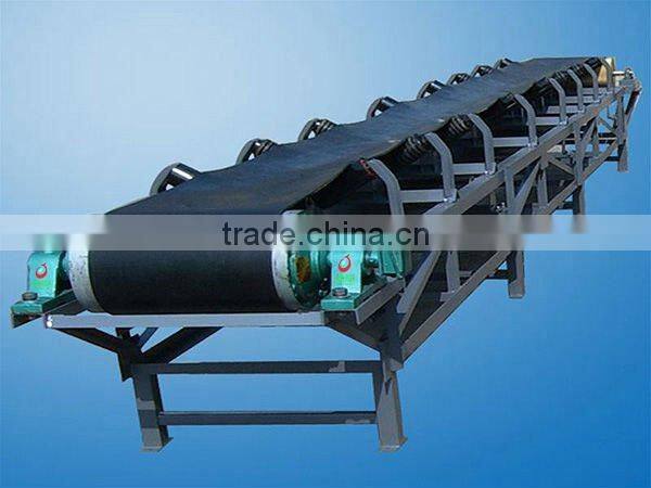 ISO Certificate Rubber Belt Conveyor From China Manufacturer