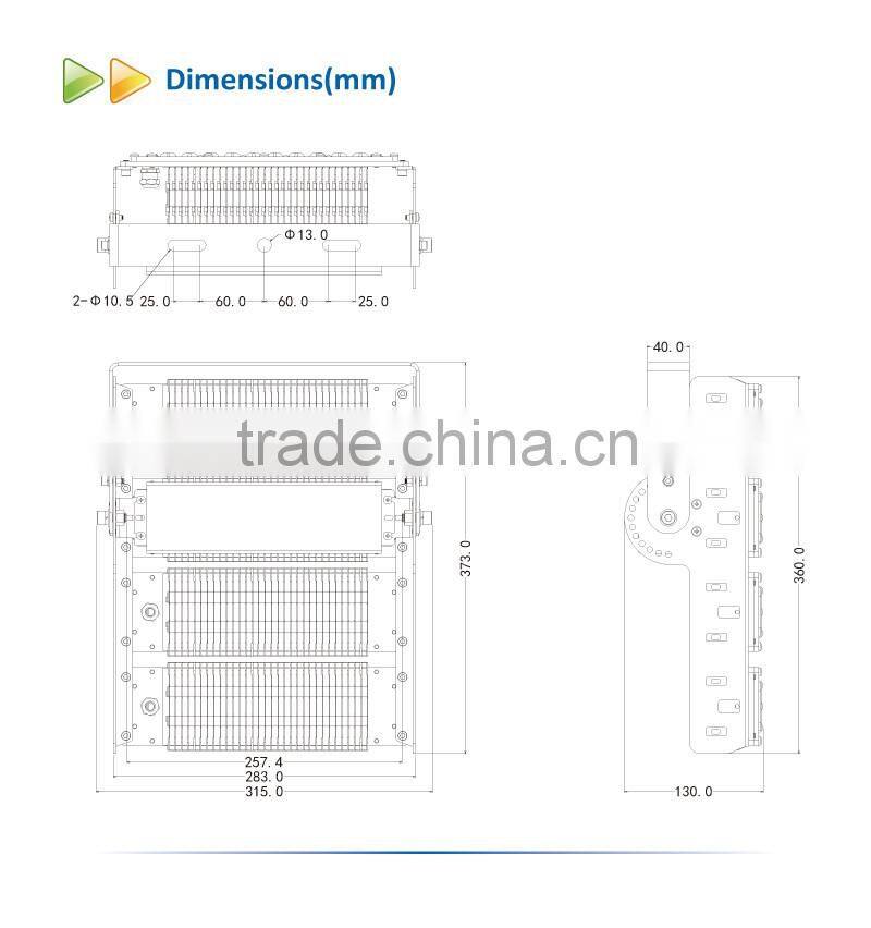 Outdoor 200W LED Tunnel Light