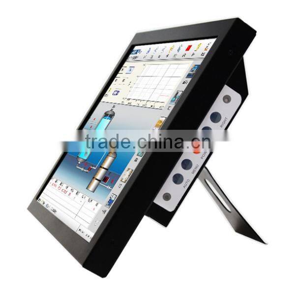 Embedded installation 12.1inch Industrial monitor for engineering machinery