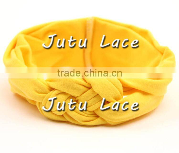 Exquisite 2015 Artificial head wraps elastic headband for baby