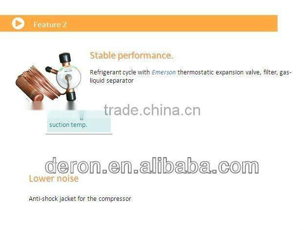 Quality certified DERON household monoblock air source heat pump water heater with home heating