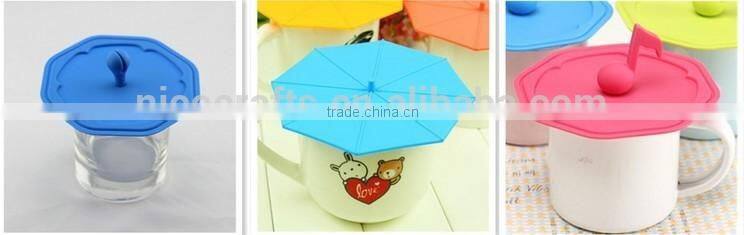 Promotional mug silicone lids with different head shapes for gifts