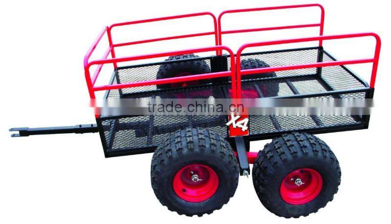 D1105 Black/Red Trail Warrior X4 ATV Utility Trailer
