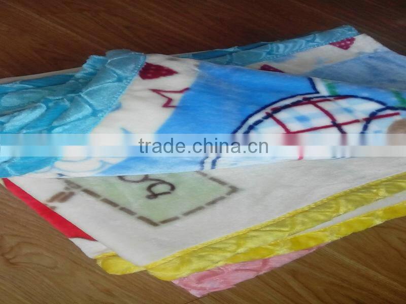 100%polyester Bear Miki Mouse blanket