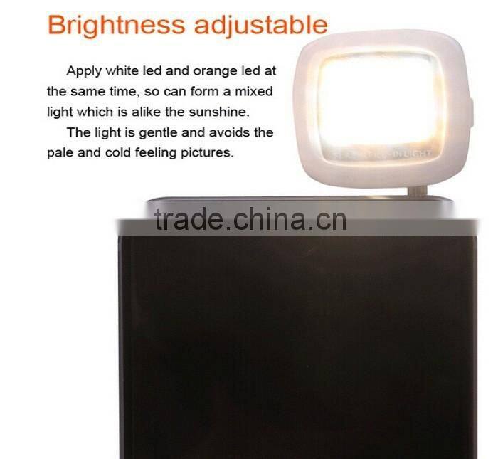 Portable Selfie Flash Light 16 LEDS Flash Fill Light Match With Selfie Stick Monopod Tripod For Smartphone