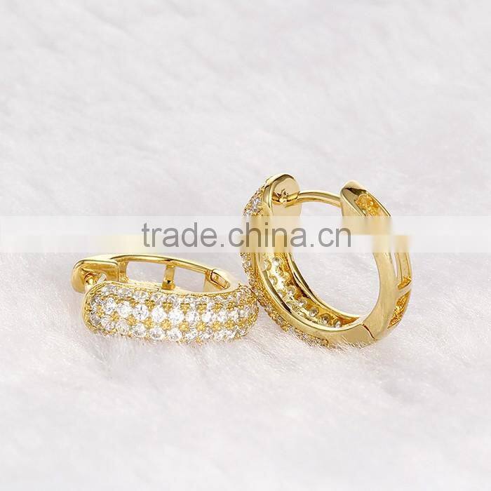 2016 Fashionable Gold Plated Designs For Girls Earrings