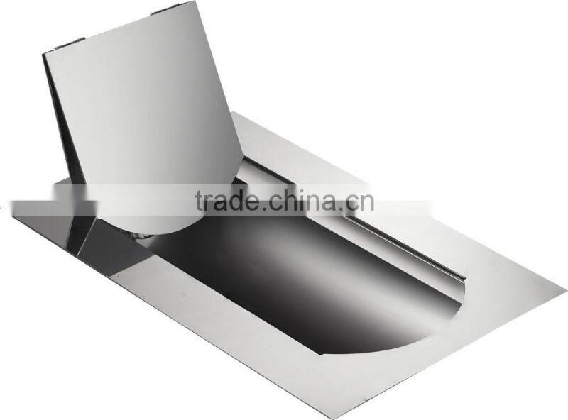 RV Stainless Steel WC Folding Squatting Pan Toilet GR-010