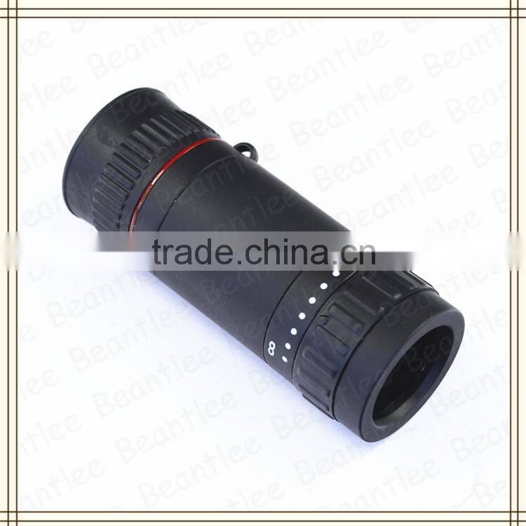 Selling 8X18 HD waterproof small monocular display from factory