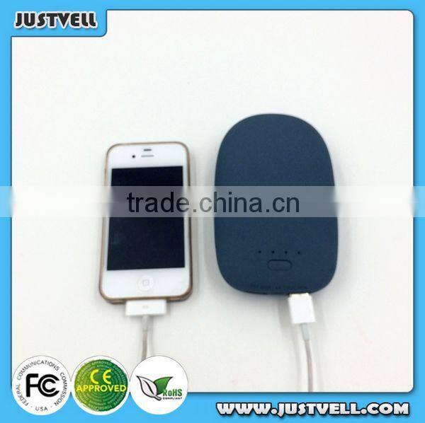 Waterproof portable charger mobile power bank with dual USB