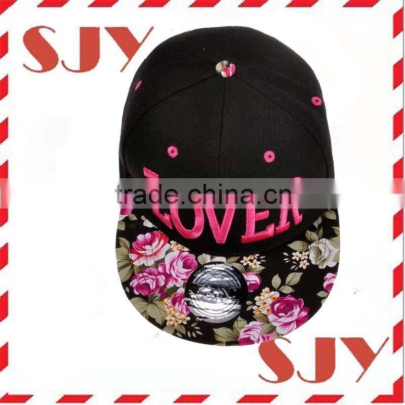 High quality Metal Buckle Back Hat Custom 3D Embroidered Baseball Cap