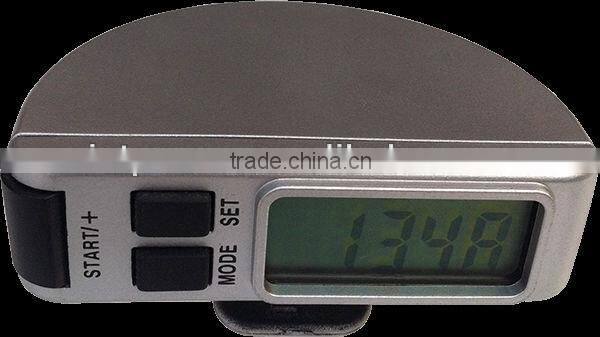 High sensitivity semi circled multifunction pedometer