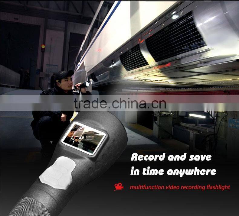 digital video flashlight manufacture suppy IP66