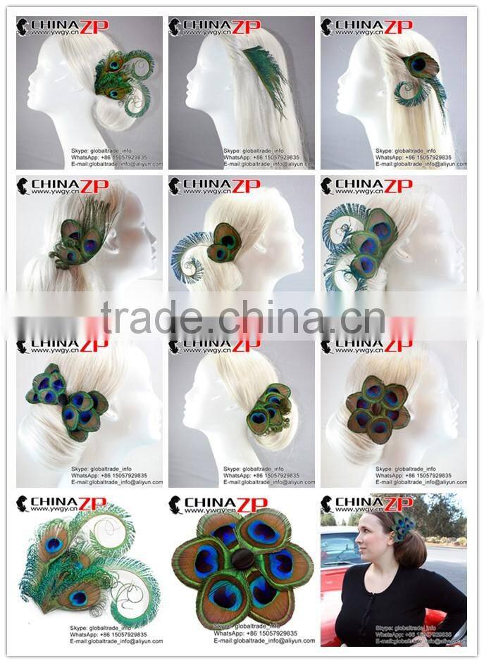 Best selling Peacock hair accessory bridesmaid gift wedding hair clip