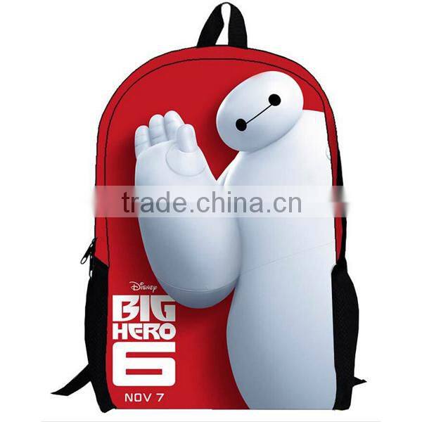 2015 Promotional baymax backpack for kids