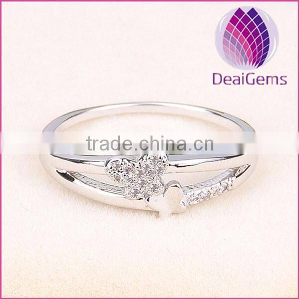 Wholesale high quality blue zircon ring