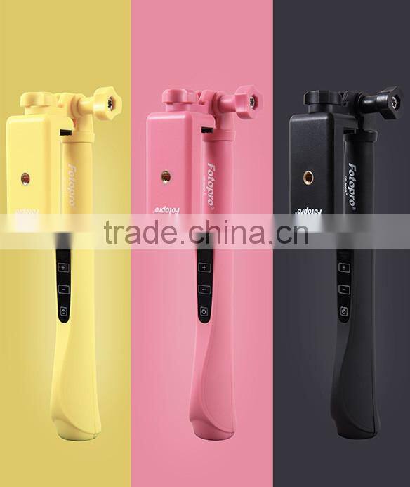 FOTOPRO bluetooth selfie stick pole monopod with go pro adapter QP-906R++SJ-85